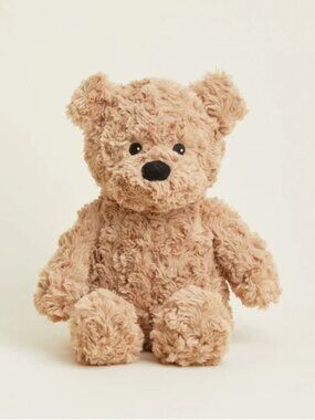 Brown Curly Bear Warmies NWT Weighted Lavender Hot Cold Compress Wellness